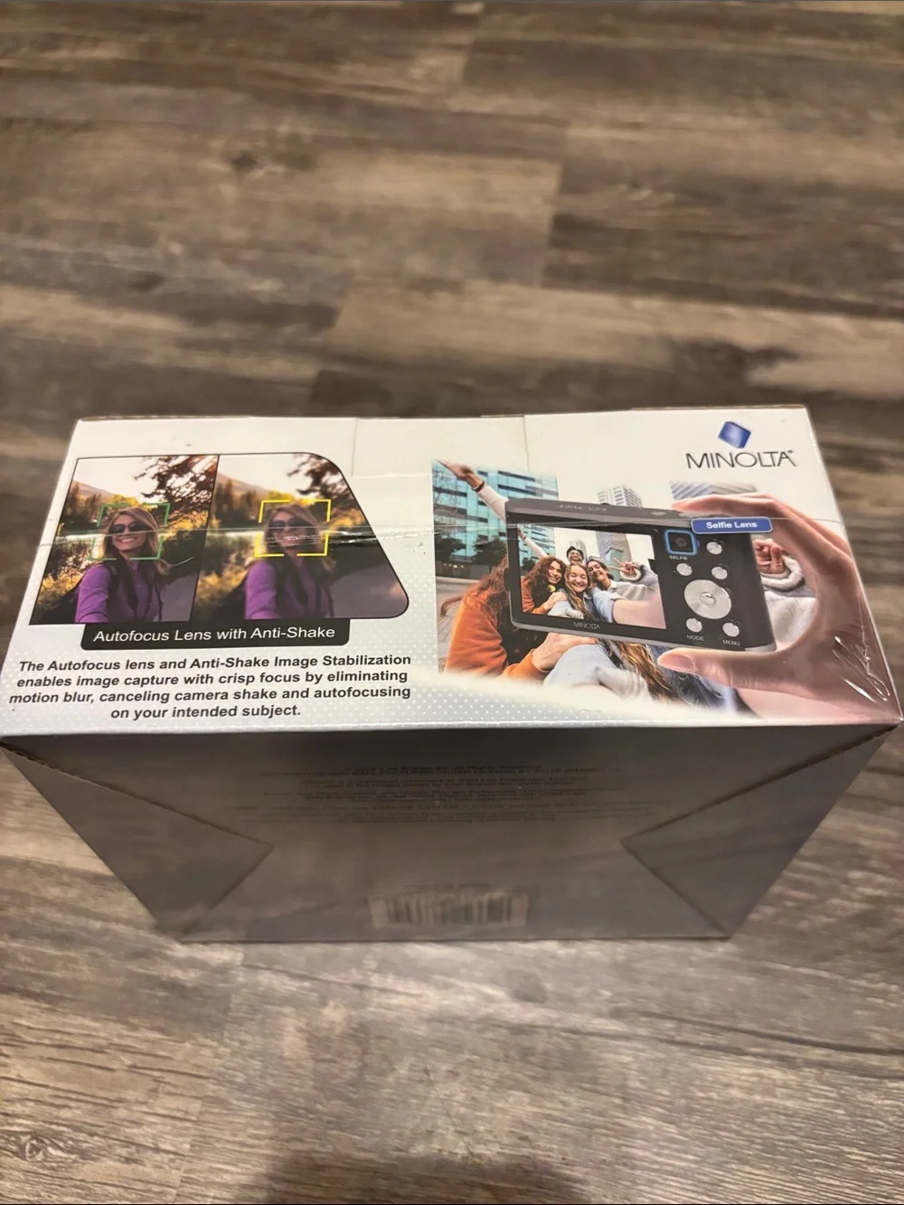 Minolta MND23 Digital Camera — Black, 48MP with 4K Video